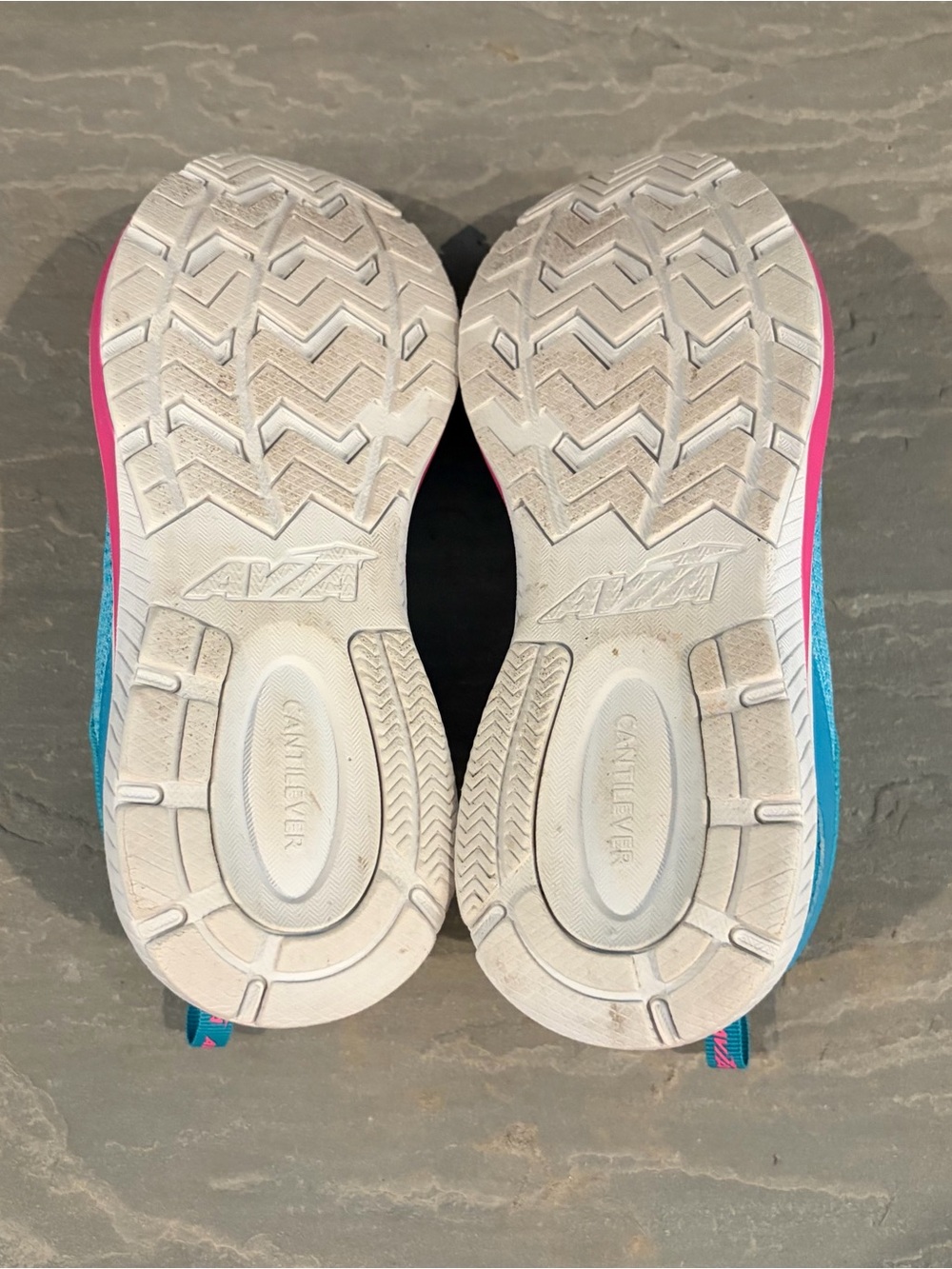 SOLD AviaTeal & Pink Cantilever Athletic Sneakers EUC Big Kids 6/Women’s 7.5 - Picture 6 of 7